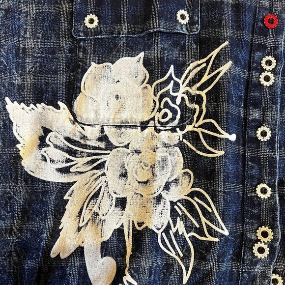 New Denim Woman Pans Suit Set Premium Designer Perfect Fit Elegance L XL - Picture 5 of 6